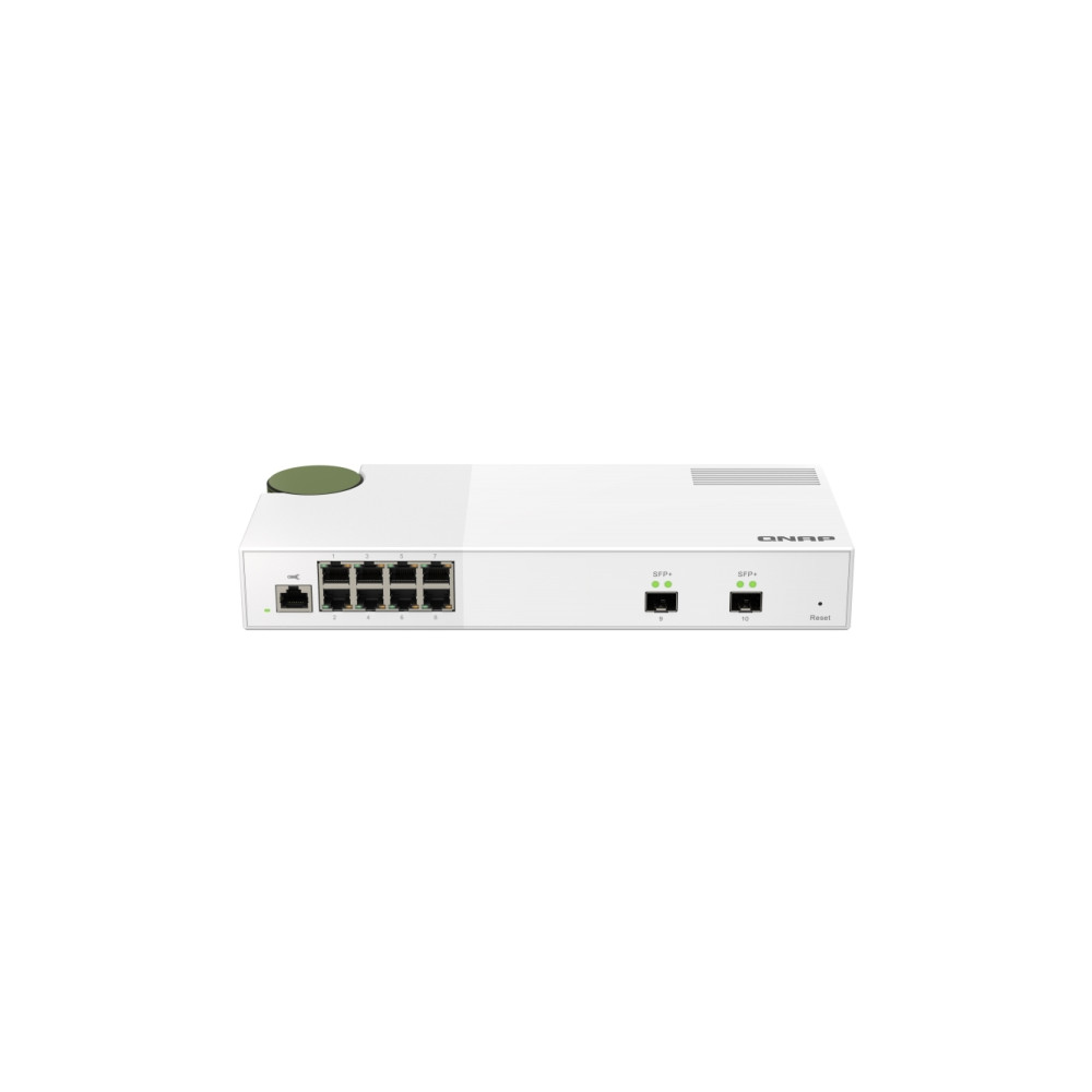 Produktbild för QNAP QSW-M2108-2S - switch - 10 portar - Administrerad