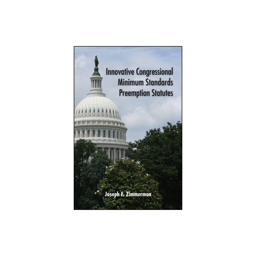 Produktbild för Innovative Congressional Minimum Standards Preemption Statutes (häftad, eng)