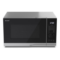 Produktbild för Sharp Premium series YC-PG284AE-S - mikrovågsugn med grill - fristående - silver
