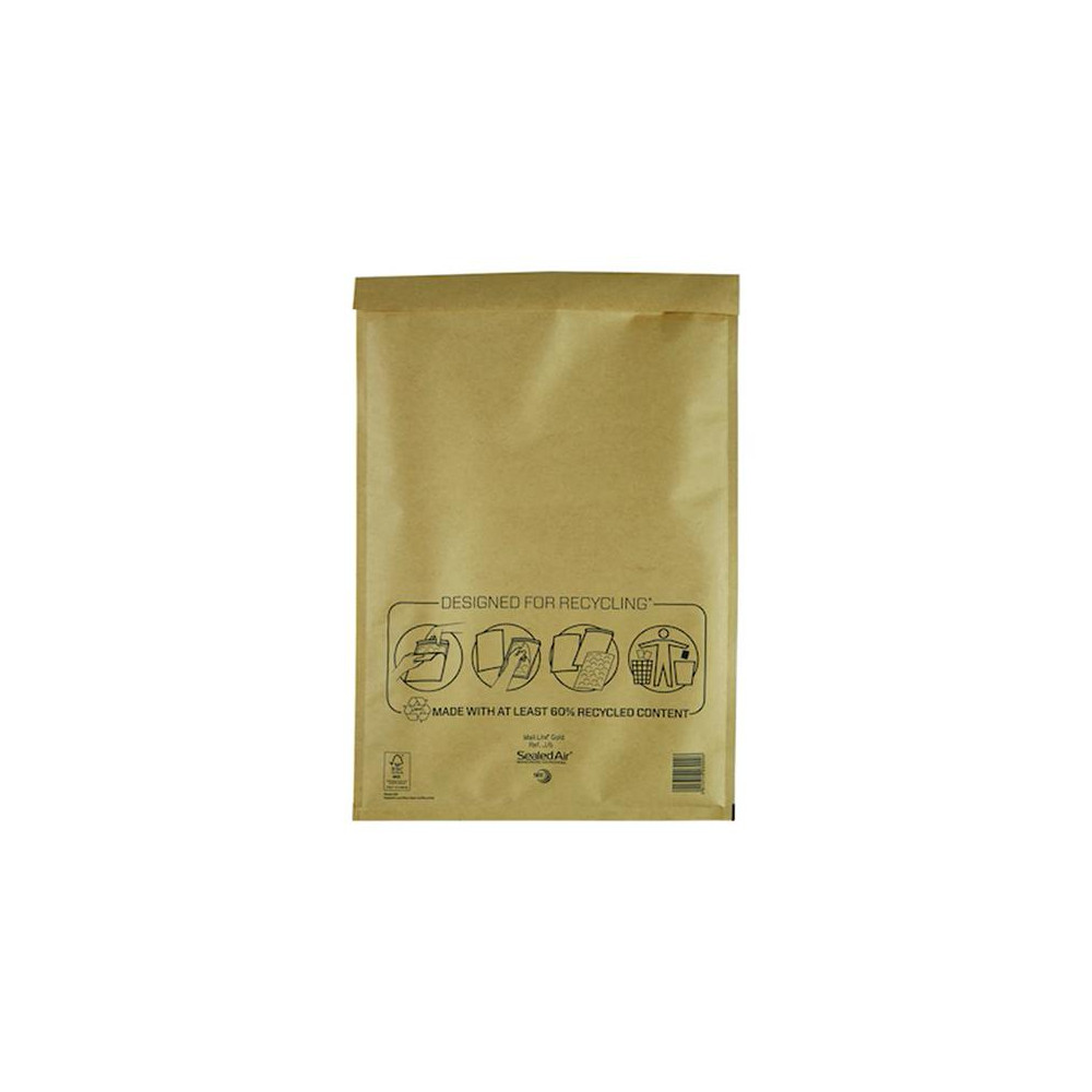 Produktbild för Bubbelpåse J/6 300x440cm brun 100/fp