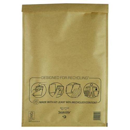 Sealed Air Bubbelpåse J/6 300x440cm brun 100/fp