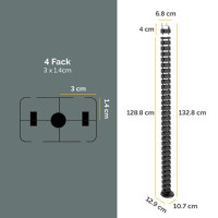 Produktbild för Kabelsamlare FELLOWES CableSpine svart