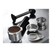 Produktbild för De'Longhi DEDICA EC 685.W - kaffemaskin med mjölkskummare - 15 bar - vit