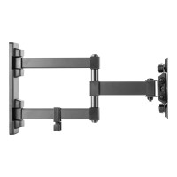Produktbild för DELTACO ARM-1204 konsol - fullständig rörelse - för TV/monitor - svart