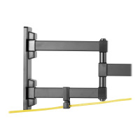 Produktbild för DELTACO ARM-1204 konsol - fullständig rörelse - för TV/monitor - svart