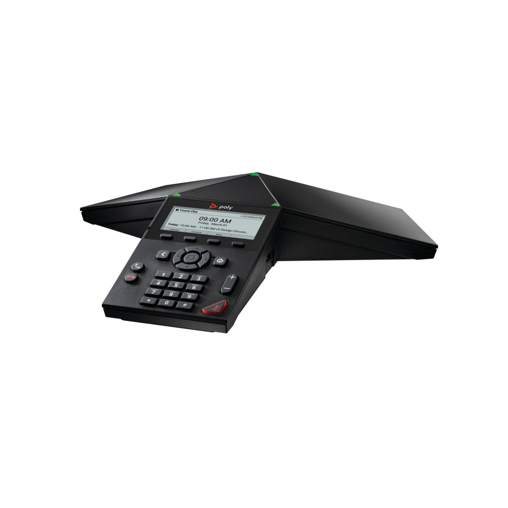 Produktbild för HP Poly Trio 8300 - VoIP-konferenstelefon - med Bluetooth interface med nummerpresentation/samtal väntar - 3-riktad samtalsförmåg