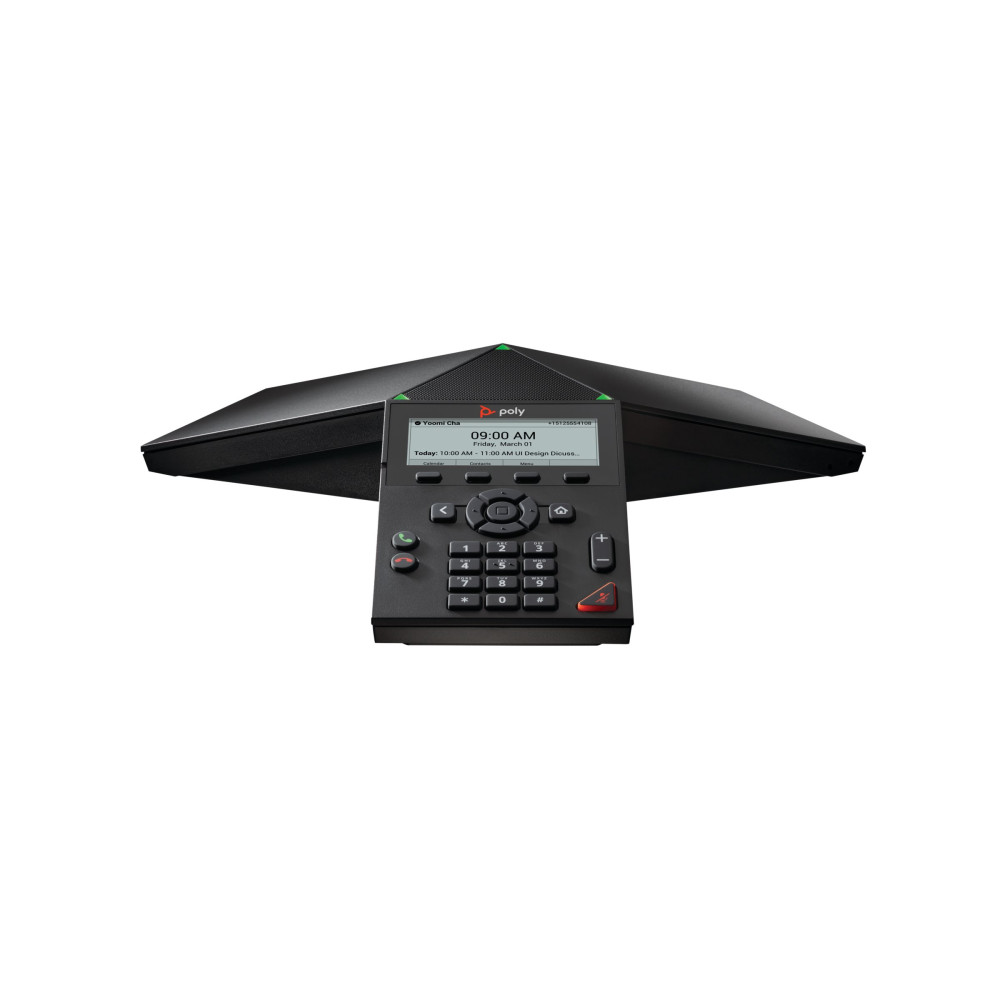 Produktbild för HP Poly Trio 8300 - VoIP-konferenstelefon - med Bluetooth interface med nummerpresentation/samtal väntar - 3-riktad samtalsförmåg