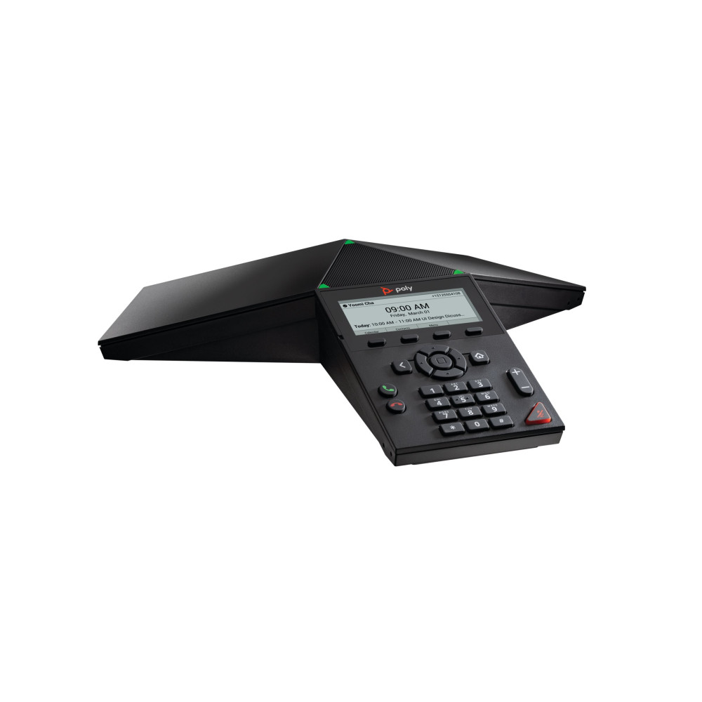Produktbild för HP Poly Trio 8300 - VoIP-konferenstelefon - med Bluetooth interface med nummerpresentation/samtal väntar - 3-riktad samtalsförmåg