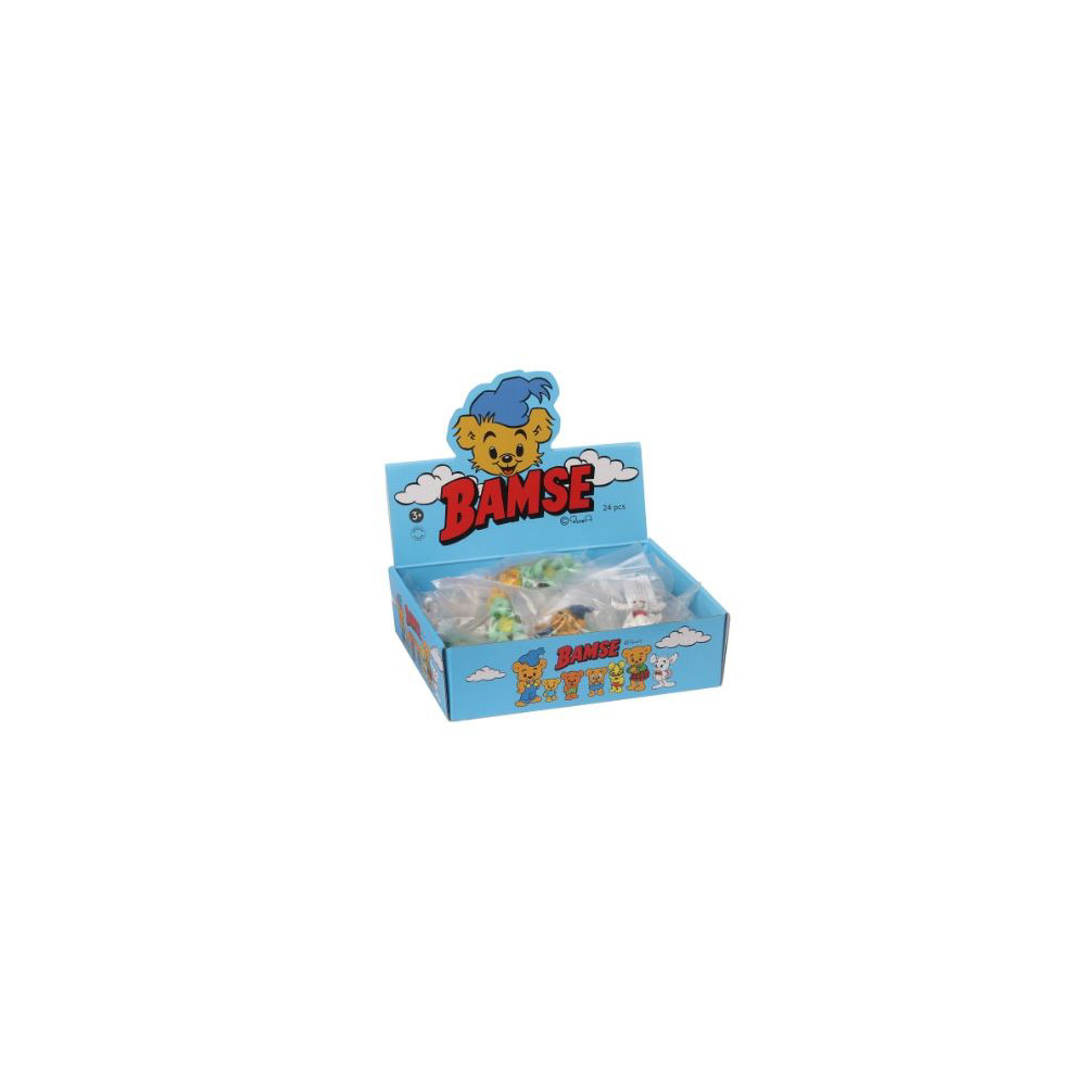 Produktbild för Bamse figurer i display 24st