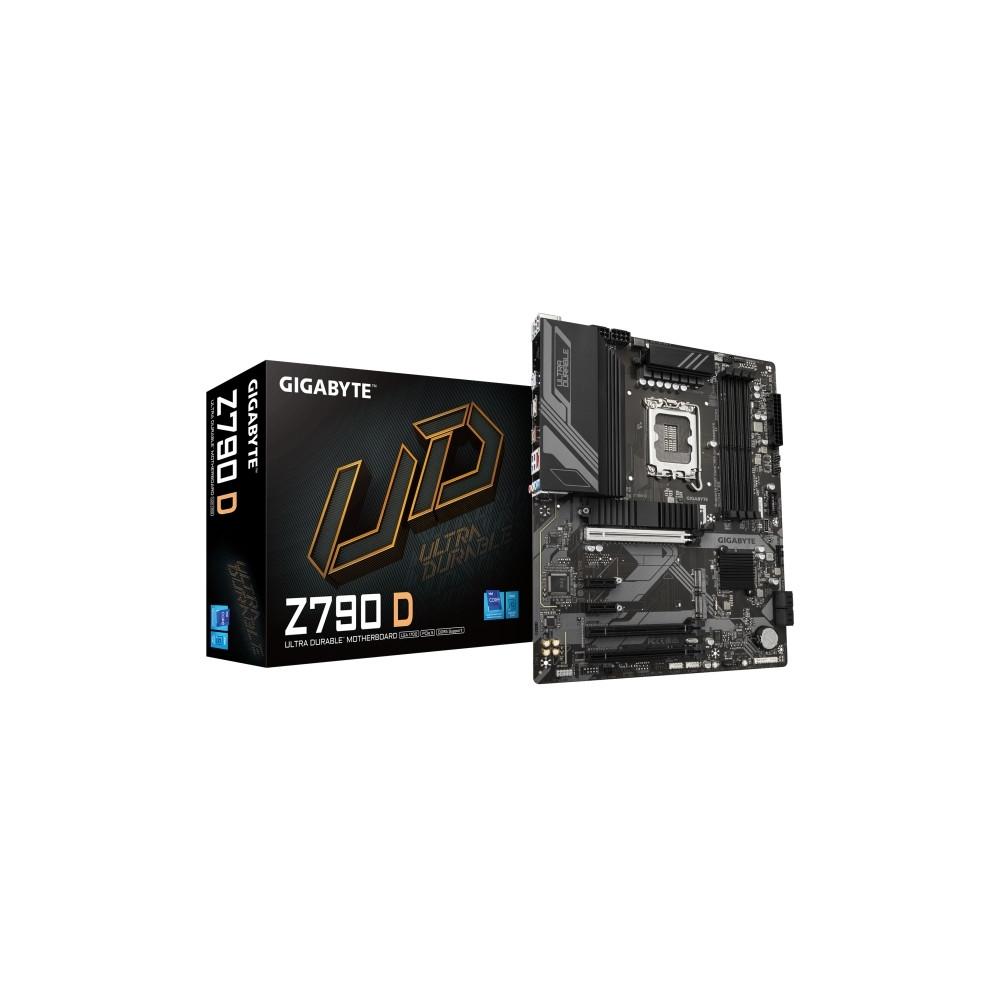 Produktbild för Gigabyte Z790 D - 1.0 - moderkort - ATX - LGA1700-uttag - Z790