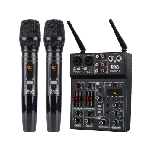 NAVITEL DNA DNA MIXMIC 2 ljudmixer USB Bluetooth + trådlösa mikrofon...