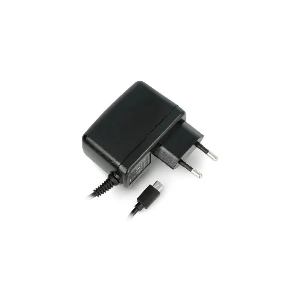 Produktbild för 5V / 2,5A microUSB nätadapter för Raspberry Pi 3B + / 3A + /...