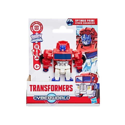 Transformers TRANSFORMERS TRANSFORMERIAI Cyberworld Figūrėlė Cyber Change...
