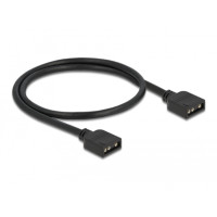 Produktbild för Delock - RGB LED-kabel - 3-stifts ARGB till 3-stifts ARGB - 30 cm