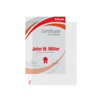 Produktbild för Esselte - arkskyddare för över- och sidoladdning - för A4 - matta, klara (paket om 100)