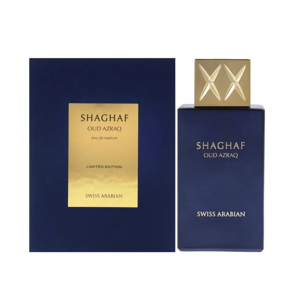 Produktbild för Swiss Arabian Shaghaf Oud Azraq Eau De Parfum 75ml Unisex Fr...