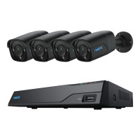 Produktbild för Reolink NVS8-8MB4 - NVR + kamera(/or) - trådad (GbE) - PoE, växelströmsdriven