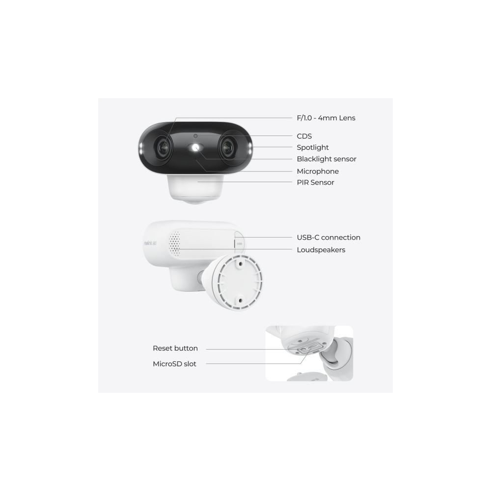Produktbild för Reolink Argus Series 4 Pro - nätverksövervakningskamera