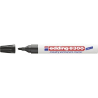 Produktbild för Markerpenna edding 8300 Industry, svart, permanent, 1,5-3 mm