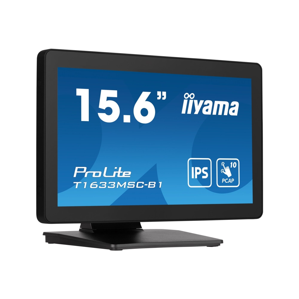 Produktbild för iiyama ProLite T1633MSC-B1 - LED-skärm - Full HD (1080p) - 15.6"