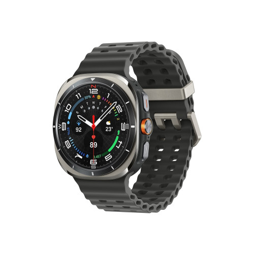 SAMSUNG Samsung Galaxy Watch Ultra - titanium silver - smart klocka med marinband - mörkgrå - 64 GB