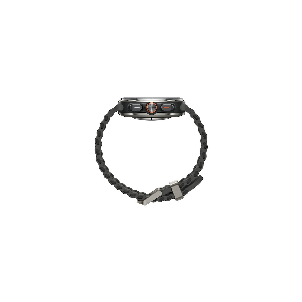 Produktbild för Samsung Galaxy Watch Ultra - titanium silver - smart klocka med marinband - mörkgrå - 64 GB