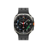 Produktbild för Samsung Galaxy Watch Ultra - titanium silver - smart klocka med marinband - mörkgrå - 64 GB