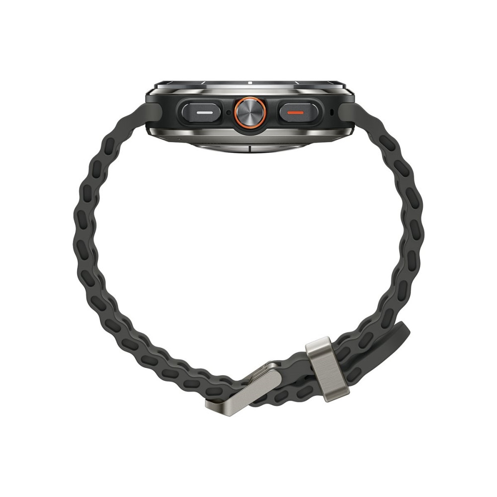 Produktbild för Samsung Galaxy Watch Ultra - titanium silver - smart klocka med marinband - mörkgrå - 64 GB
