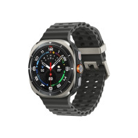 Produktbild för Samsung Galaxy Watch Ultra - titanium silver - smart klocka med marinband - mörkgrå - 64 GB