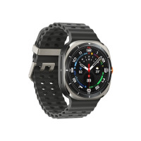Produktbild för Samsung Galaxy Watch Ultra - titanium silver - smart klocka med marinband - mörkgrå - 64 GB