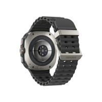 Produktbild för Samsung Galaxy Watch Ultra - titanium silver - smart klocka med marinband - mörkgrå - 64 GB