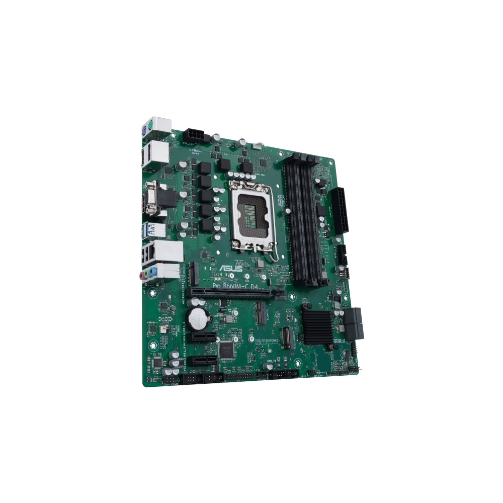 Produktbild för ASUS PRO B660M-C D4-CSM - moderkort - micro ATX - LGA1700-uttag - B660