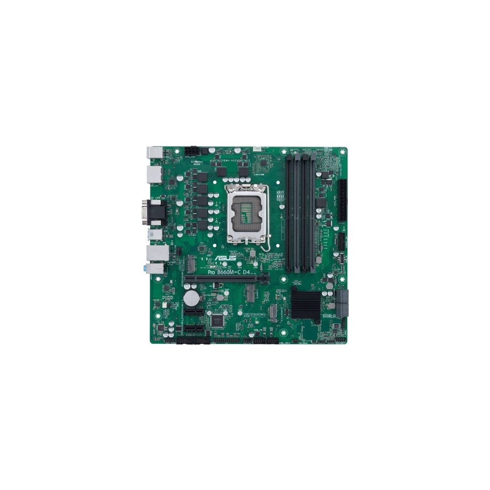 Produktbild för ASUS PRO B660M-C D4-CSM - moderkort - micro ATX - LGA1700-uttag - B660