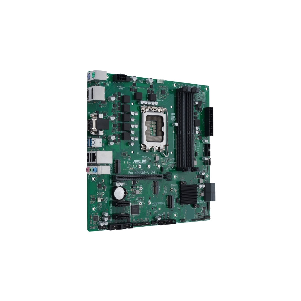 Produktbild för ASUS PRO B660M-C D4-CSM - moderkort - micro ATX - LGA1700-uttag - B660