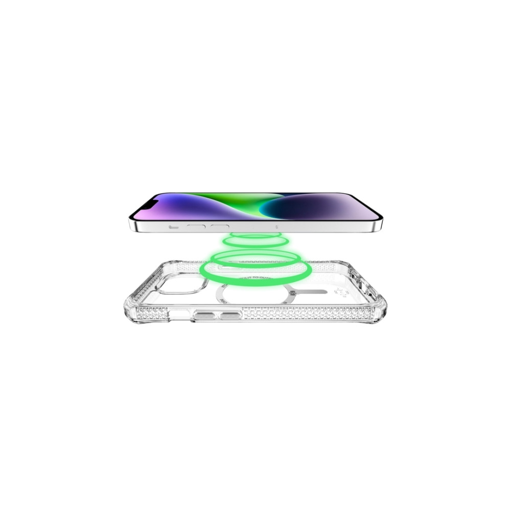 Produktbild för ITSKINS HYBRID_R // CLEAR - baksidesskydd för mobiltelefon