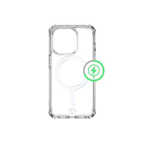 ITSkins ITSKINS HYBRID_R // CLEAR - baksidesskydd för mobiltelefon