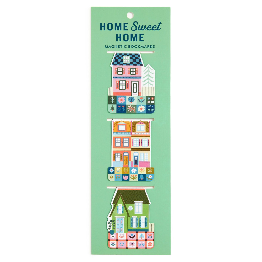 Produktbild för Home Sweet Home Magnetic Bookmarks (bok, eng)