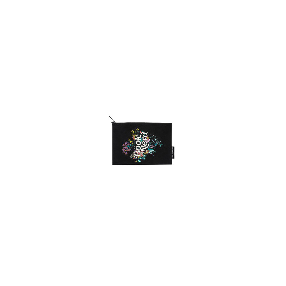 Produktbild för Book Nerd Floral Pouch