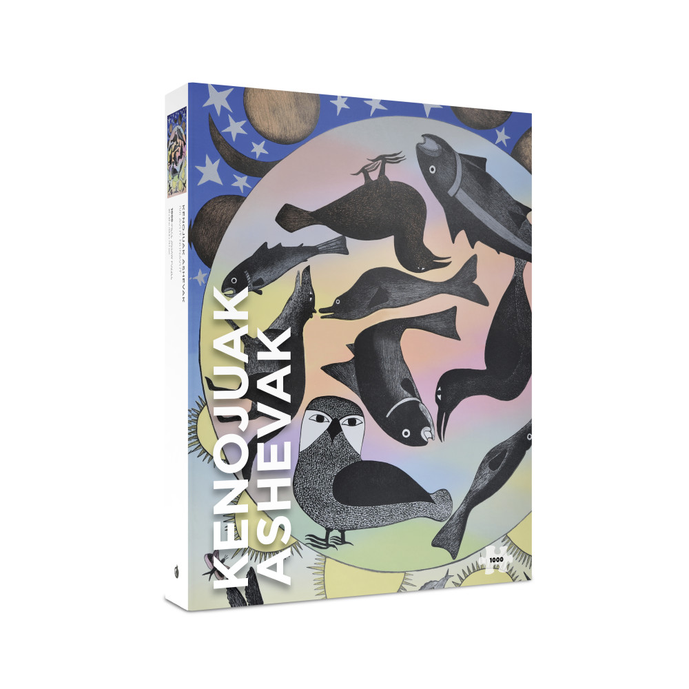 Produktbild för Kenojuak Ashevak: Siilavut, Nunavut 1000-Piece Jigsaw Puzzle