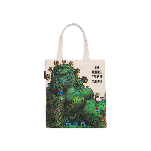 Out of Print One Hundred Years of Solitude Tote Bag