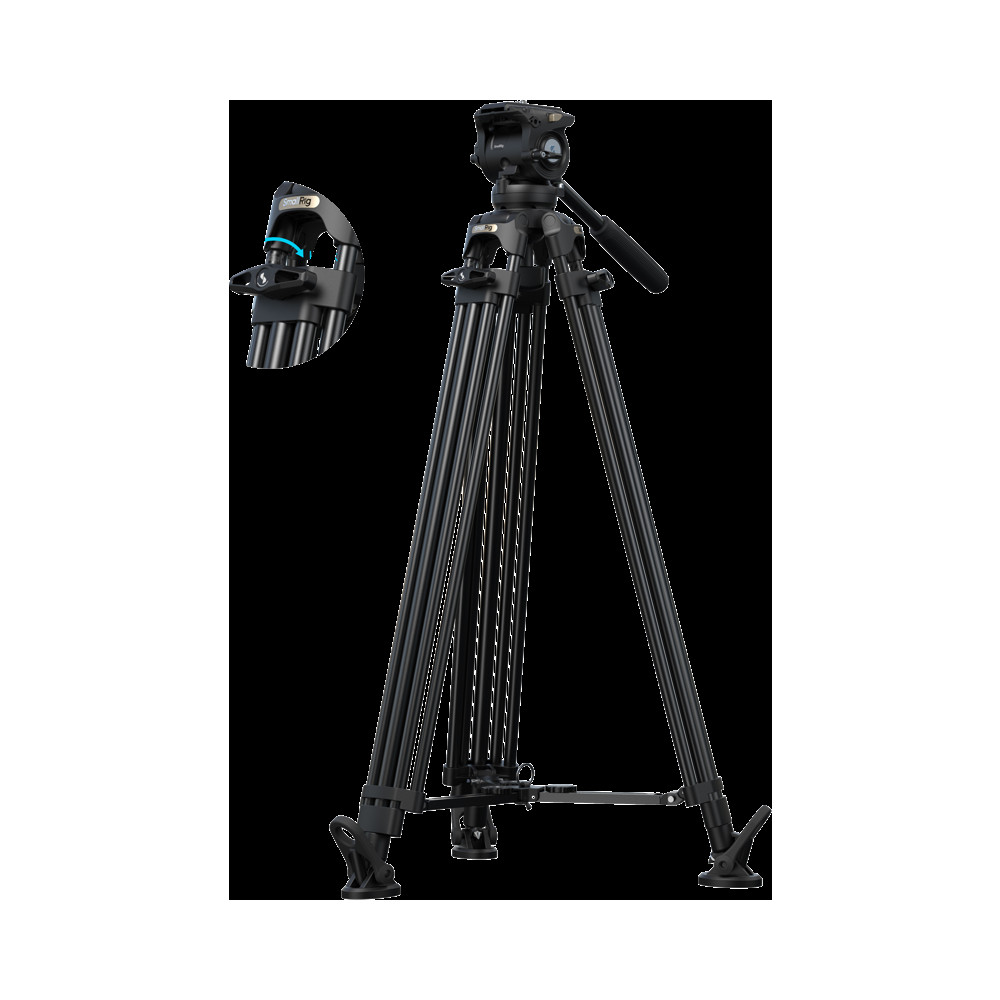 Produktbild för SmallRig 5579 FSD16 FreeSpeed Heavy-Duty Aluminum Alloy Tripod