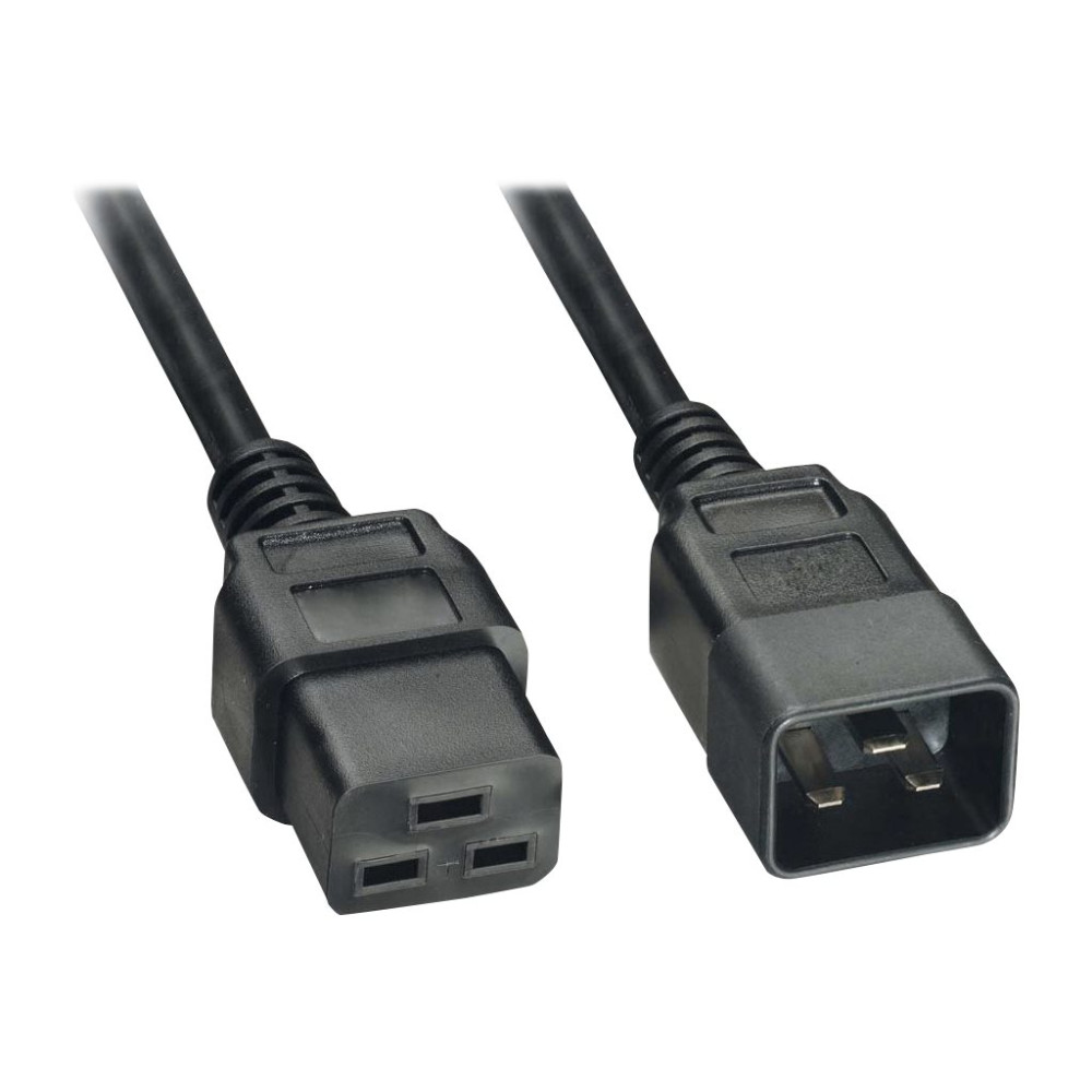 Produktbild för Akyga AK-UP-03 - strömkabel - IEC 60320 C20 till IEC 60320 C19 - 1.8 m