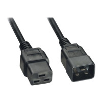 Produktbild för Akyga AK-UP-03 - strömkabel - IEC 60320 C20 till IEC 60320 C19 - 1.8 m