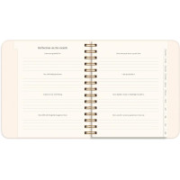 Produktbild för Kalender Life Planner Flowers A5 26/27