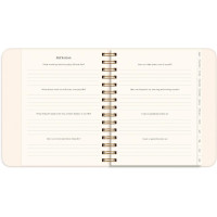 Produktbild för Kalender Life Planner Flowers A5 26/27