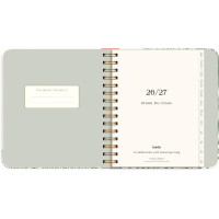 Produktbild för Kalender Life Planner Green A5 26/27
