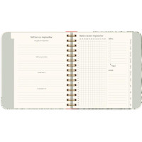 Produktbild för Kalender Life Planner Green A5 26/27