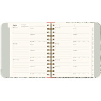 Produktbild för Kalender Life Planner Green A5 26/27