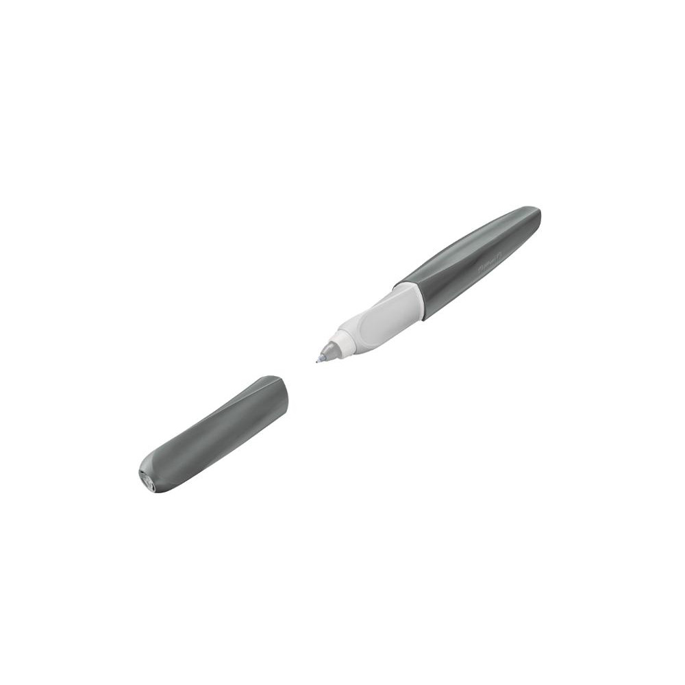 Produktbild för Bläckkulpenna Pelikan Twist grå 1mm blå
