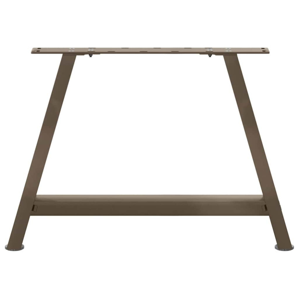 Produktbild för Soffbordsben A-formade 2 st 60x(42-43) cm stål